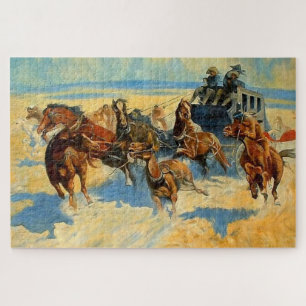 Western Art "Downing the Nigh Leader" Puzzle