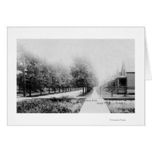 Western Aussicht auf Parnell Avenue