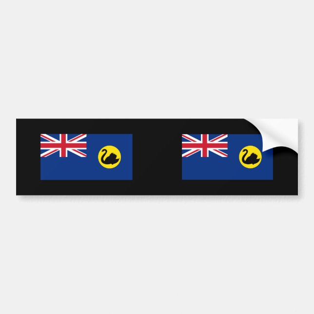 Western Australien, Australien Autoaufkleber (Vorne)