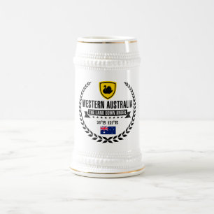 Western Australien Bierglas