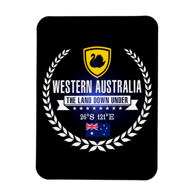 Western Australien Magnet (Vertikal)