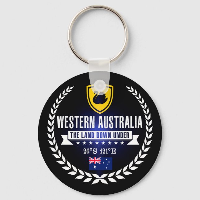Western Australien Schlüsselanhänger (Vorderseite)