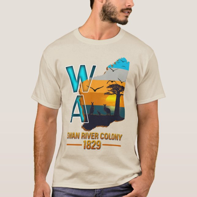 Western Australien T-Shirt (Vorderseite)