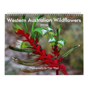 Western Australische Wildblumen 2026 Kalender