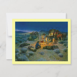 WESTERN BARBECUE PARTY EINLADUNG ~ EZ2-ZOLLLEGUNG