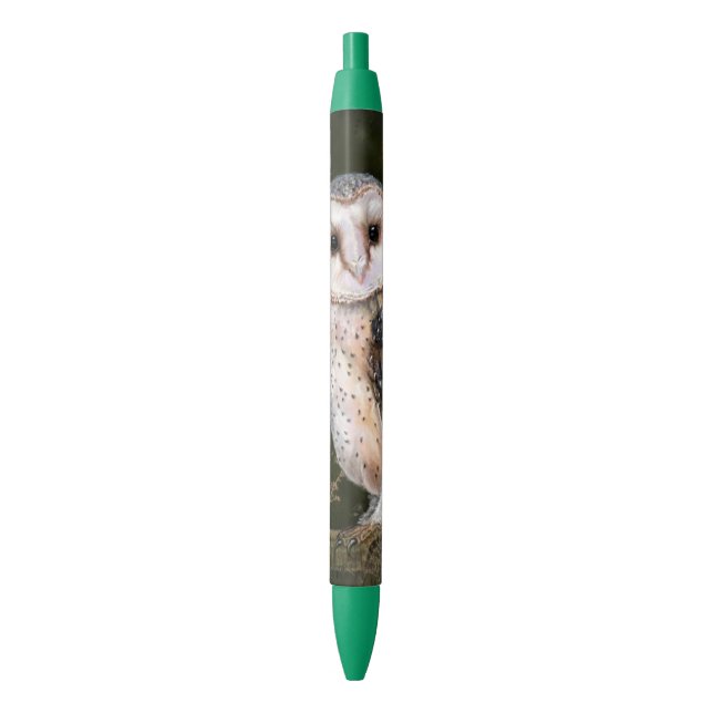Western Barn Owl Pen Kugelschreiber (Vorderseite Vertikal)