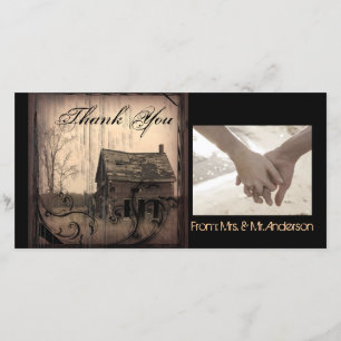 Western-Bauernhof Dankeskarte