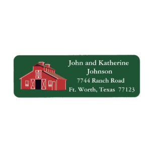 Western-Bauernhof-Ranch-rote