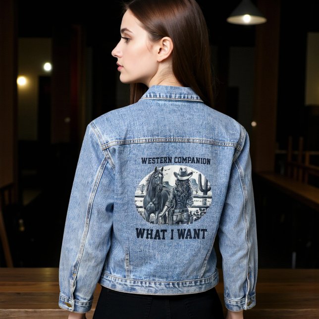 Western Begleiter Jeansjacke (Von Creator hochgeladen)