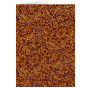 Western-Blätterdruckvorlage