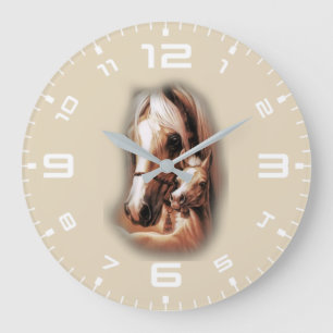 Western Blondes Große Wanduhr