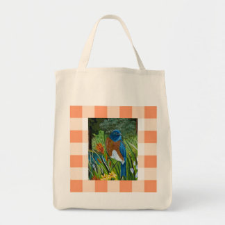 Western Bluebird Mini Tote Bag Tragetasche