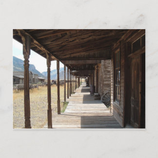 Western Boardwalk Postkarte