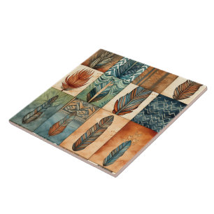 Western-Boho-Muster Fliese