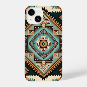 Western Boho Pattern iPhone 14 Hülle