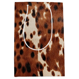 Western-Brauncreme-Hülle Mittlere Geschenktüte