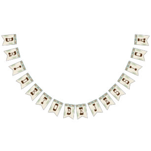 Western Brautparty Braut zu DIY-Banner Wimpelkette