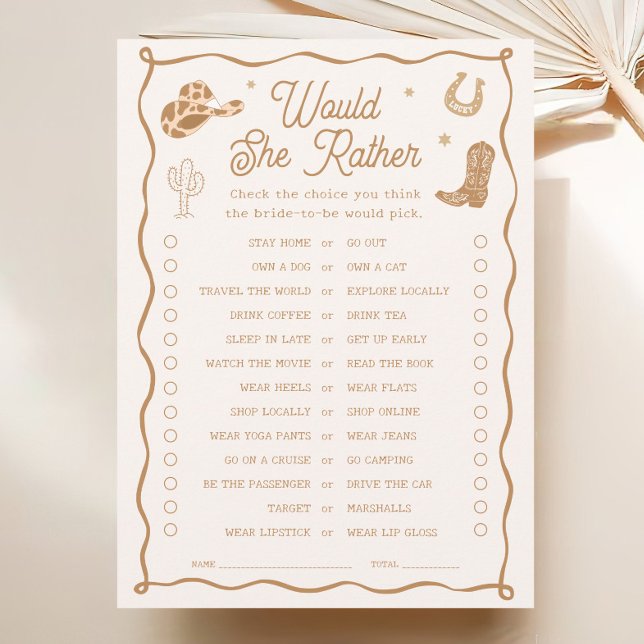 Western Brautparty würde eher Spielkarte Einladung (Von Creator hochgeladen)