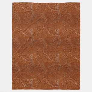 Western Brown Bohemisch Art Fleecedecke