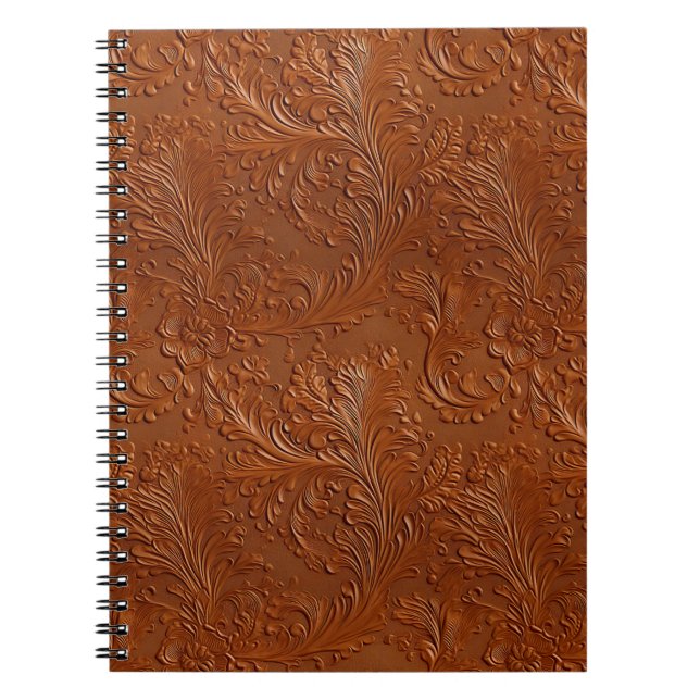 Western Brown Bohemisch Art Notizblock (Vorderseite)
