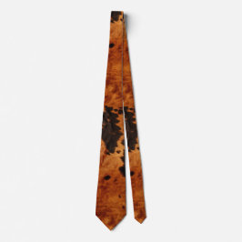 Western Brown Cowhide Krawatte