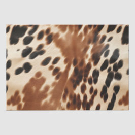 Western Brown Cowhide Seidenpapier