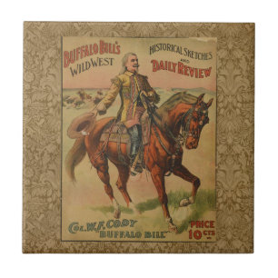 Western Buffalo Bill Wild West Fliese