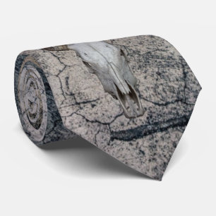 Western Bullkühe Rinderschädel Krawatte