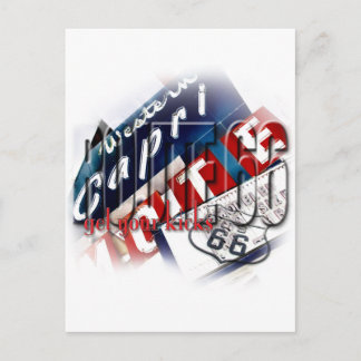 Western Capri Motel - Tulsa - Route 66 Postkarte