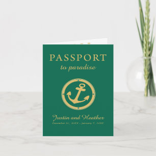 Western Caribbean Cruise Passport Gold & Emerald Einladung