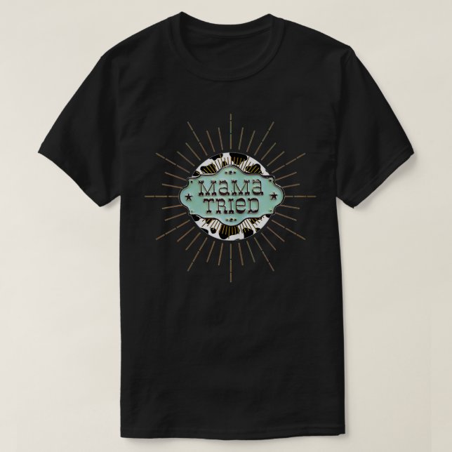 Western Chic Style T-Shirt (Design vorne)
