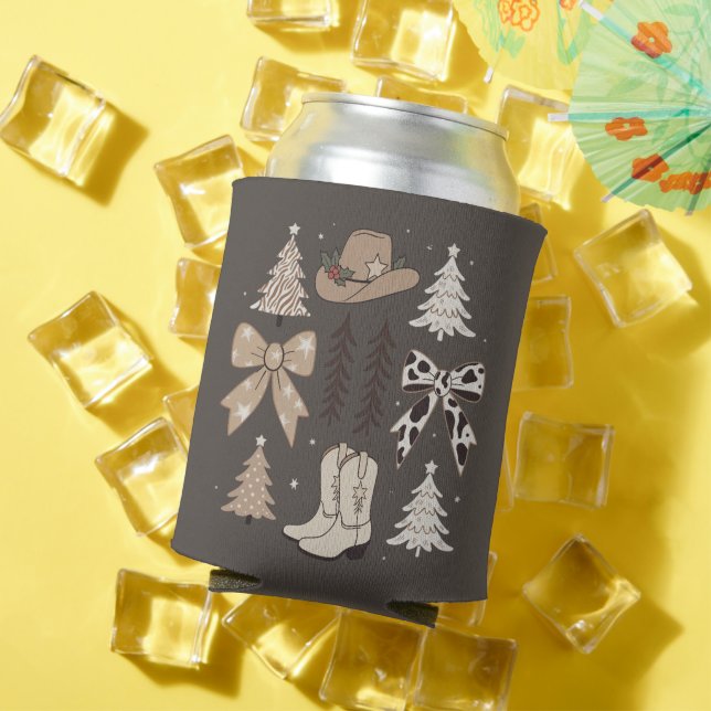 Western Christmas Cowboy Country Rodethetics Dosenkühler (In Situ Sommer)