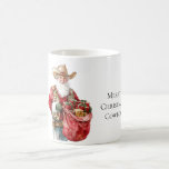 Western Christmas Cowboy Santa Kaffeetasse<br><div class="desc">Western Weihnachts Cowboy Weihnachten mit Geschenken</div>