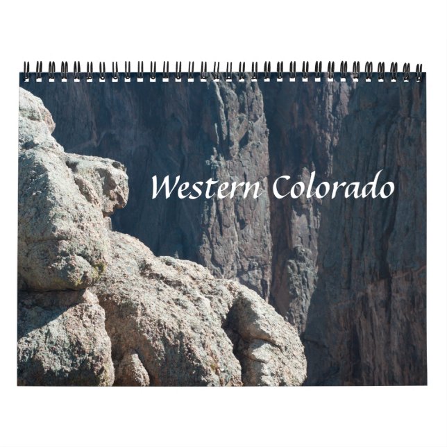 Western Colorado Foto Kalender (Titelbild)