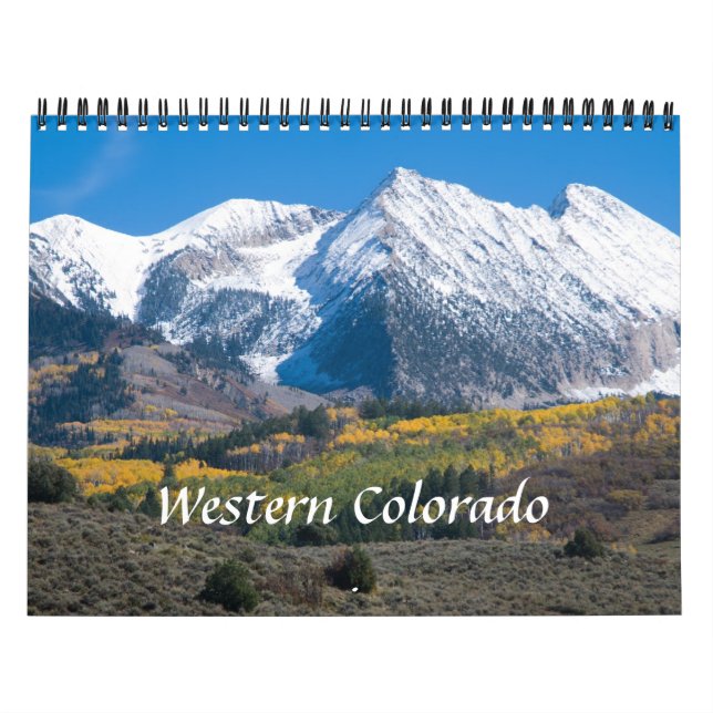 Western Colorado Foto Kalender (Titelbild)