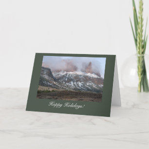 Western Colorado Holiday Card Vorlage