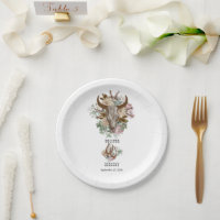 Western Country Cowboy Boho Kuh Skull Hochzeit