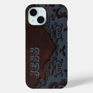 Western Country Cowboy Brown Leder Case-Mate iPhone Hülle