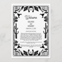 Western Country Cowboy Hochzeitreise