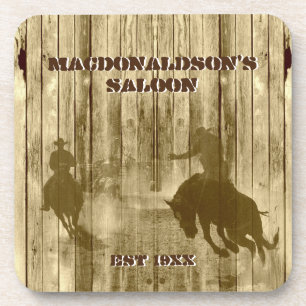Western-Country-Cowboy-Ranch-Thema Getränkeuntersetzer