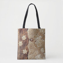 Western Country Leather n Lace Initial