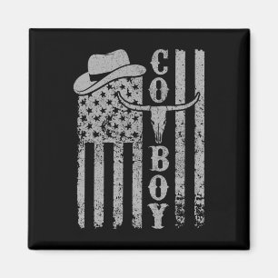 Western Country Men Teen Boy Kid Rodeo Southern Re Magnet
