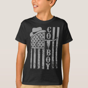 Western Country Men Teen Boy Kid Rodeo Southern Re T-Shirt