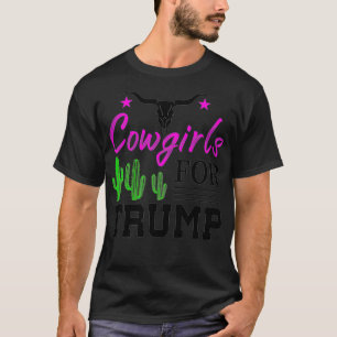 Western-Country-Rodeo-Cowgirls für Trump T-Shirt