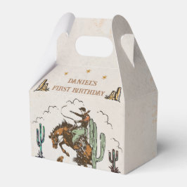 Western Cowboy Birthday Party Gefälligkeitsbox Geschenkschachtel