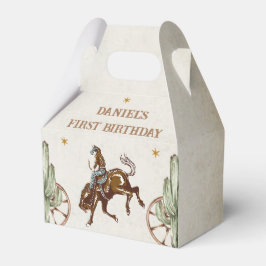 Western Cowboy Birthday Party Gefälligkeitsbox Geschenkschachtel
