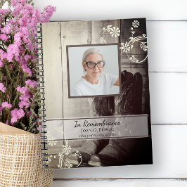 Western Cowboy Boots Funeral Memorial Gästebuch Notizblock