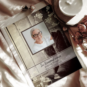 Western Cowboy Boots Gedenkfeier zum Tode Einladung