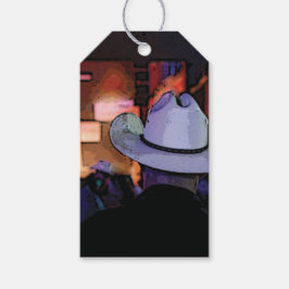 Western Cowboy Country Music Night Club Geschenkanhänger