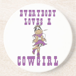 Western Cowboy Cowgirl Horse Barn Rodeo Untersetze Untersetzer